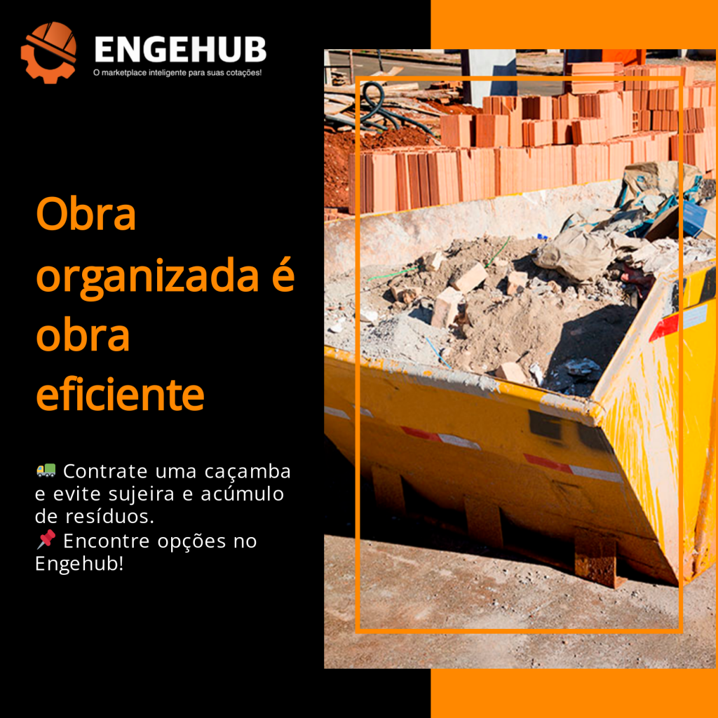 Locação de Caçamba para Obras: Solução Prática e Eficiente